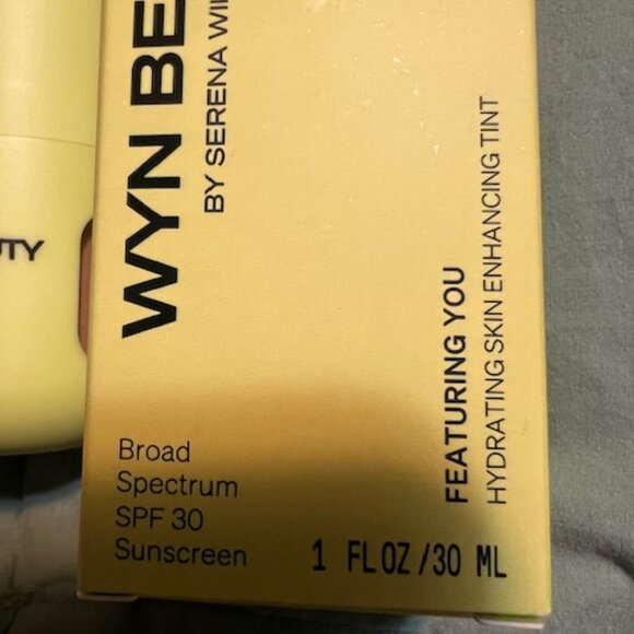 NWT Wyn Beauty Serena Williams Hydrating Skin Tint SPF 30 Shade 285 Possible - Picture 4 of 8